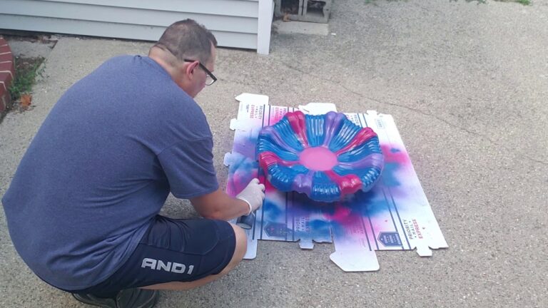 How Do I Paint a Concrete Birdbath