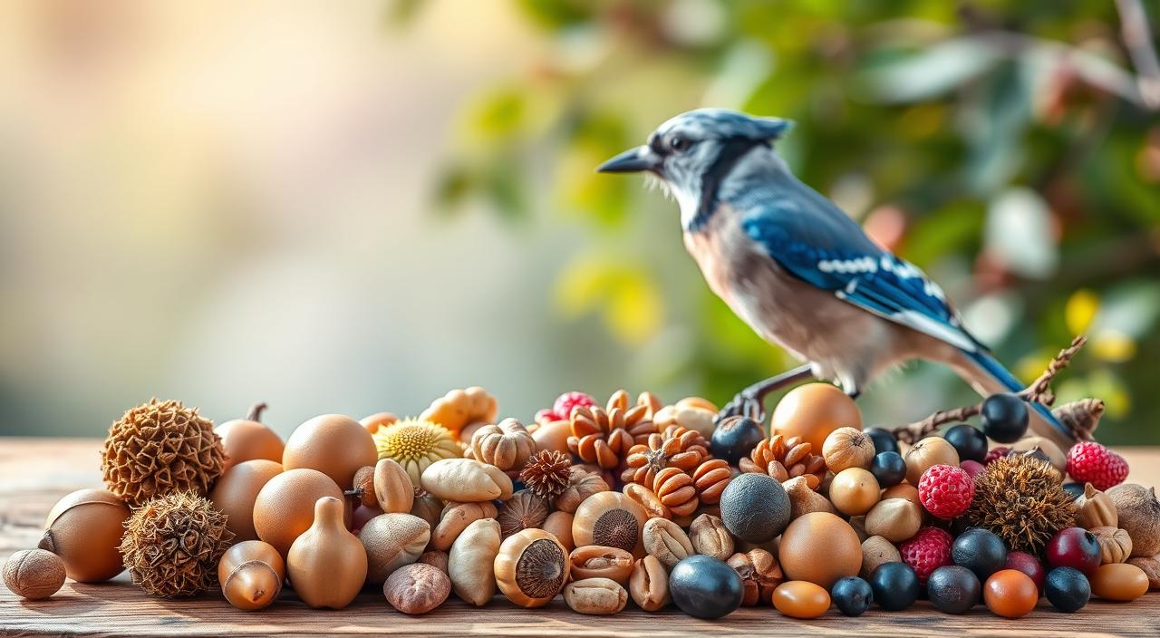 what does blue jays eat