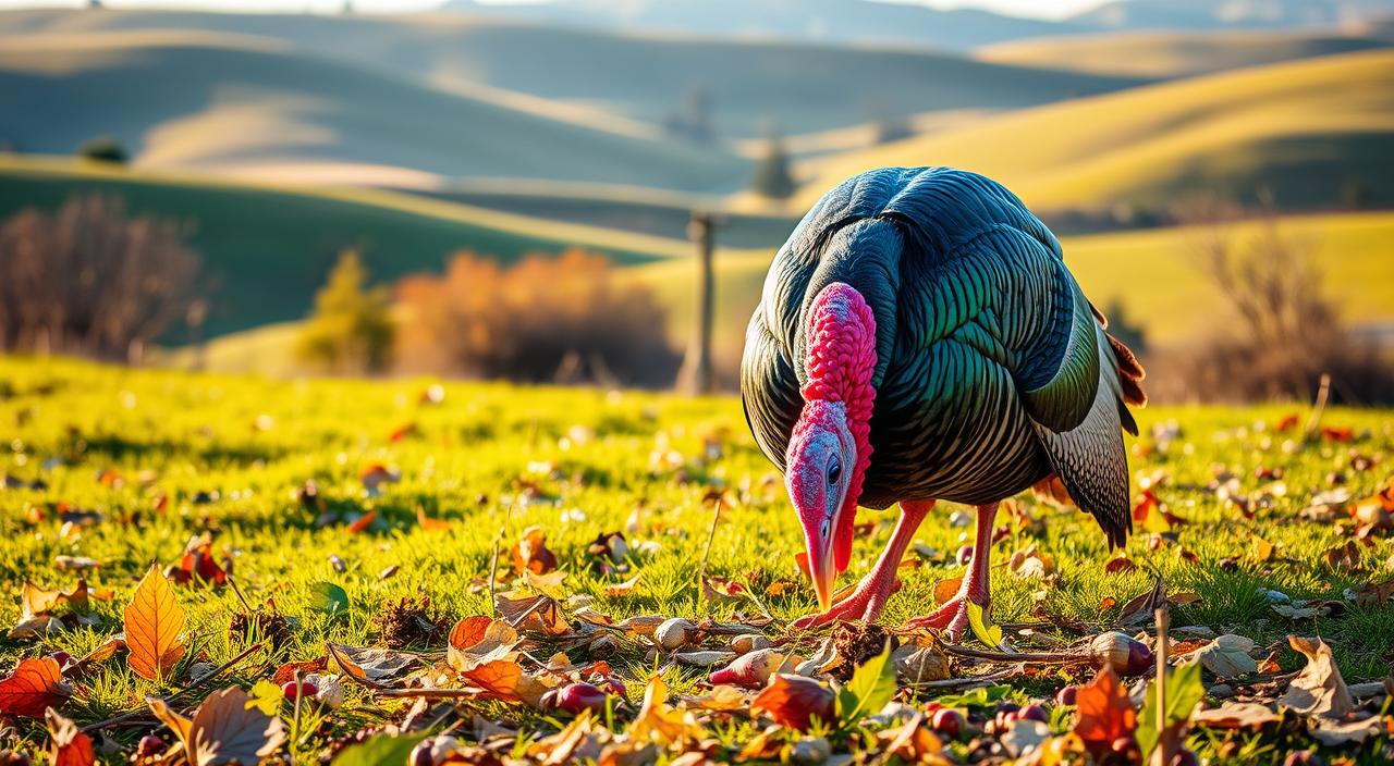 what does turkey bird eat