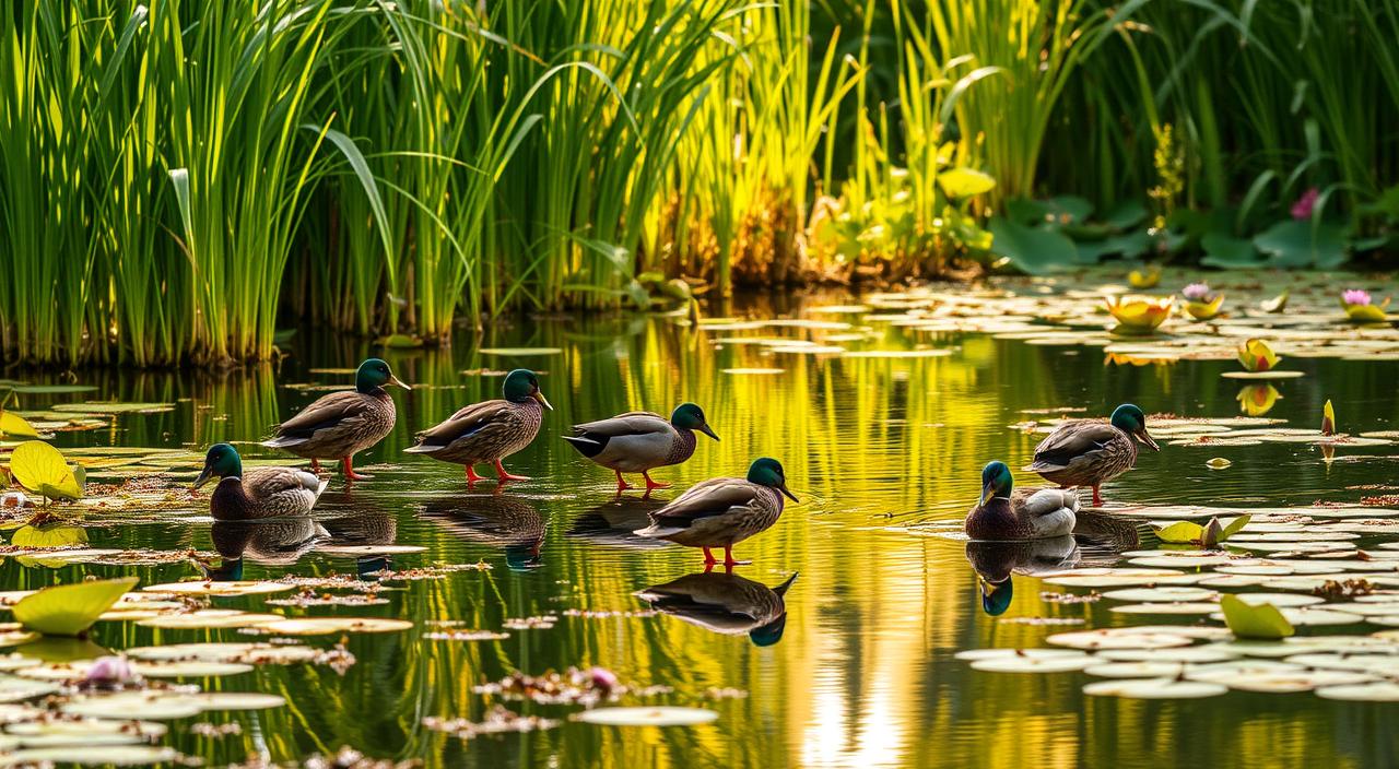what do ducks eat naturally
